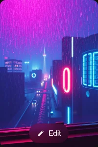 Neon Static