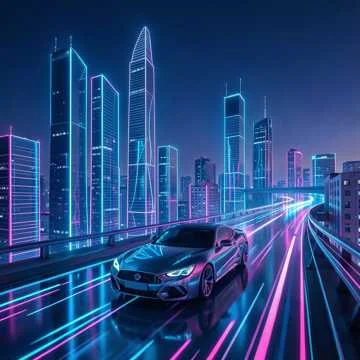 Fractal Neon Drive