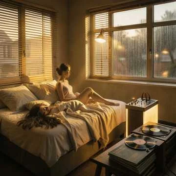 Streetlights Turn Gold