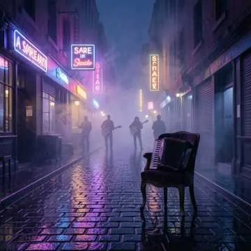 Faded Neon Reverie