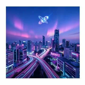 Ultraviolet Skyline (Version 2)