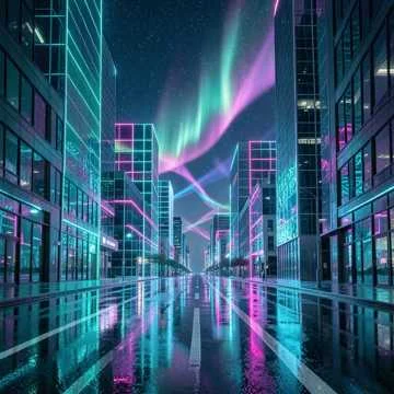 Pixel Pulse Aurora (Version 2)