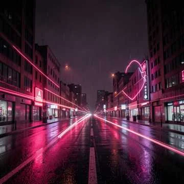 Neon Heart Heat