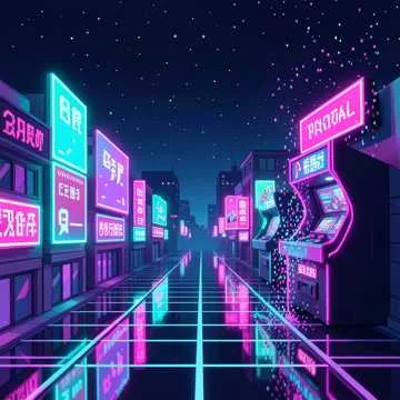 Neon Circuit Dream