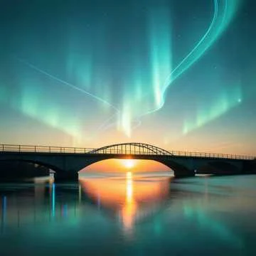 Sunrise On The Bridge