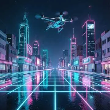 Quantum Neon Bloom
