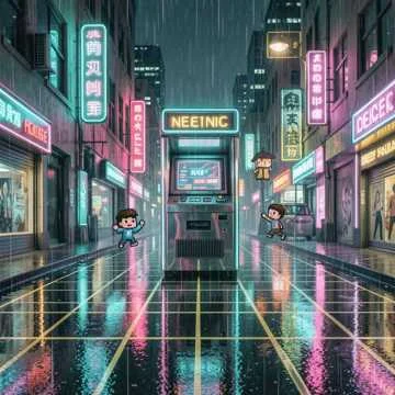 Neon Pixel Drive (Version 2)