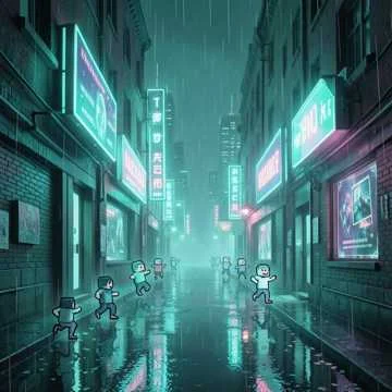 Neon Drifter Dream