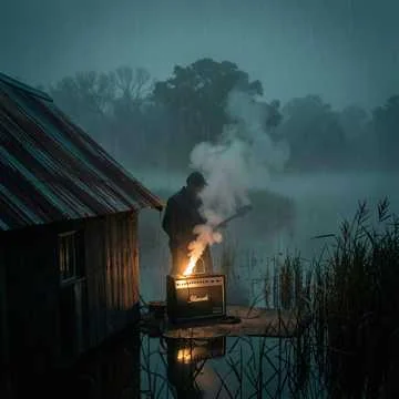 Shadowed Bayou Bloom (Version 2)