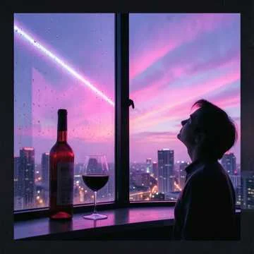 Rooftop Red Wine