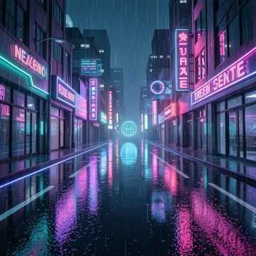 Neon Circuit Chase