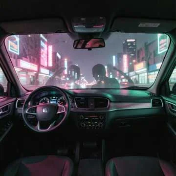 Under Neon Glow