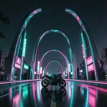 Neon Grid Ascent