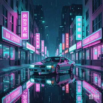 Pixelated Future Drive