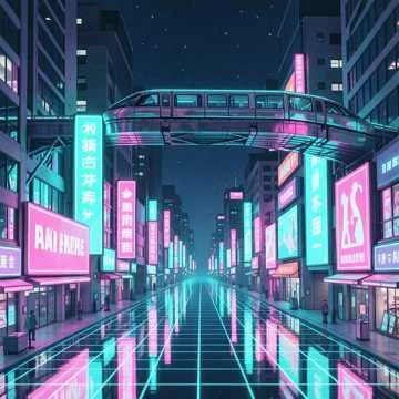 Pixel Alley Glow