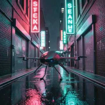 Neon Drifter Alley (Version 2)