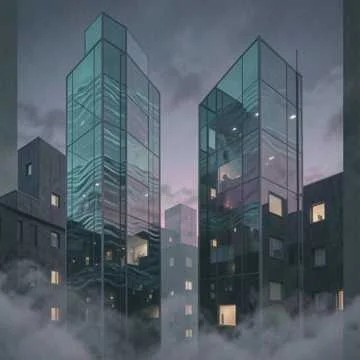 Vaporous Concrete Bloom