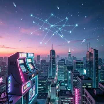 Synthwave Stardust Arcade (Version 2)