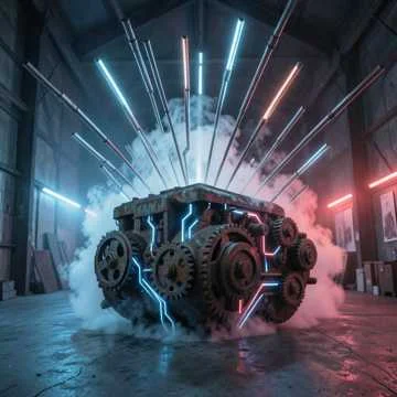 Rusted Engine Bloom