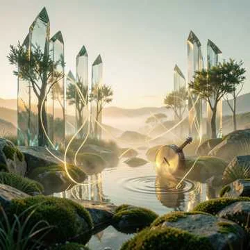 Crystalline Glen Flow (Version 2)