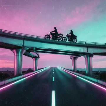 Neon Drifter Echoes (Version 2)