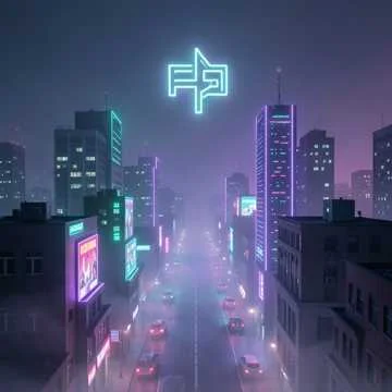 Neon Grid Drift