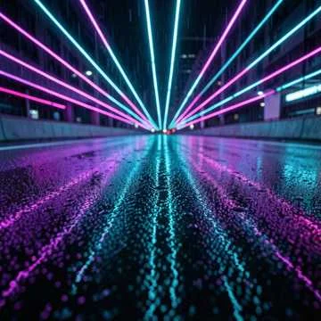 Neon Gridlock Echo (Version 2)