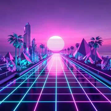 Crystal Vector Skies