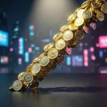 Radiant Coin Cascade