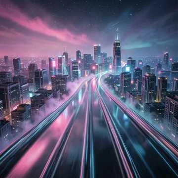 Chrome Skyline Echoes