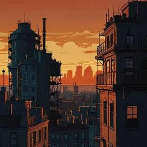 Rooftop View