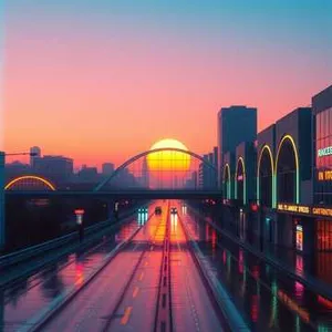 Chromium Sunset Echoes (Version 2)