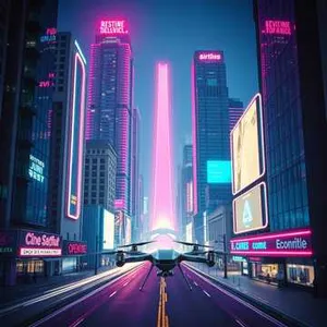Binary Sunset Cascade