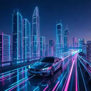 Fractal Neon Drive