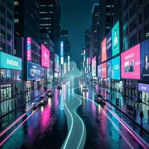 Neon Tangle