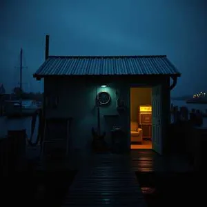 Dusk At Dockery