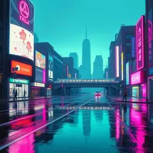 Emerald City Skyline (Version 2)