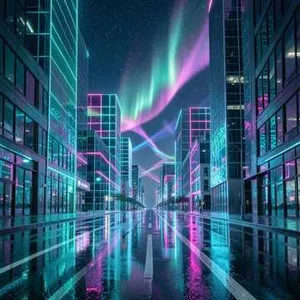 Pixel Pulse Aurora (Version 2)