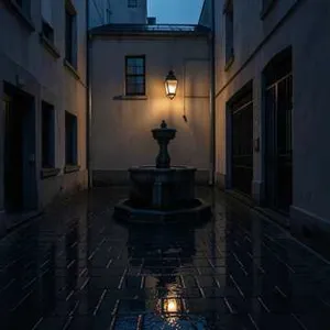 Shadowed Courtyard