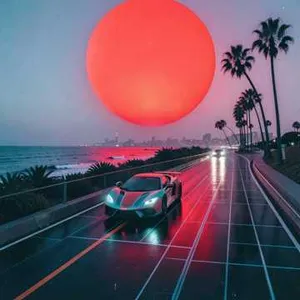 Crimson Skyline Drive