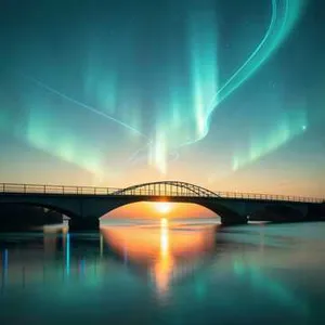Sunrise On The Bridge