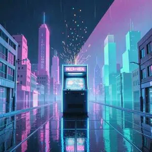 Pixel Grid Glide