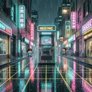 Neon Pixel Drive (Version 2)