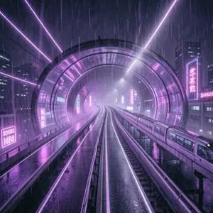 Neon Gridlock Echoes