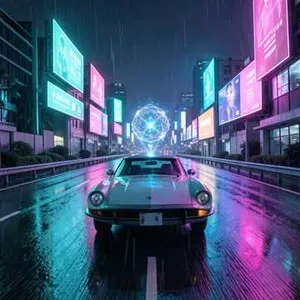 Neon Echo Drive