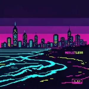 Pixel Coastline Drift
