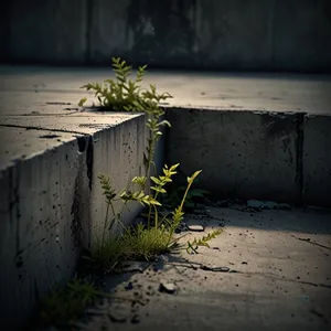 Cracked Facade