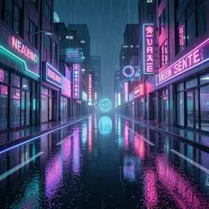 Neon Circuit Chase