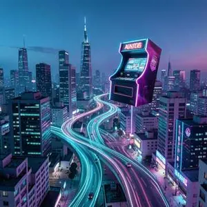 Pixel Paradise Drive