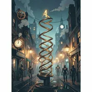 Brass Coil Cascade